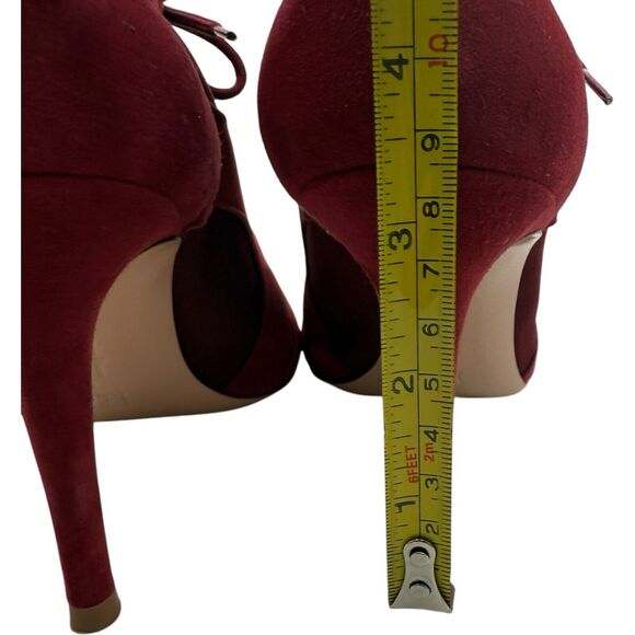 GIANVITO ROSSI Jenna Suede Paneled Stretch Knit Sock Boots In Brick Size 37 - Picture 11 of 14